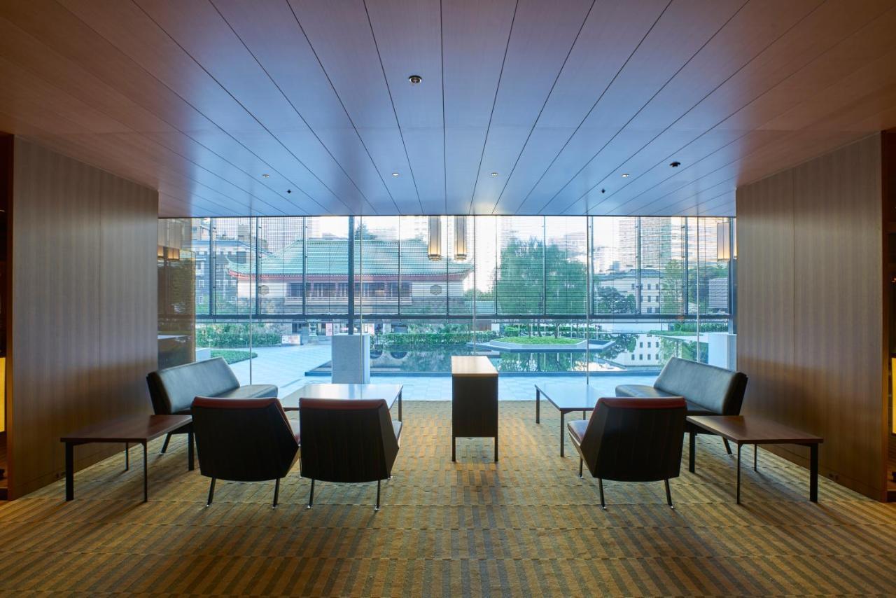 The Okura Tokyo Hotell Eksteriør bilde The interior of the lounge